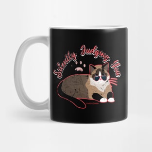 Silently Judging You Cat Lover Mug